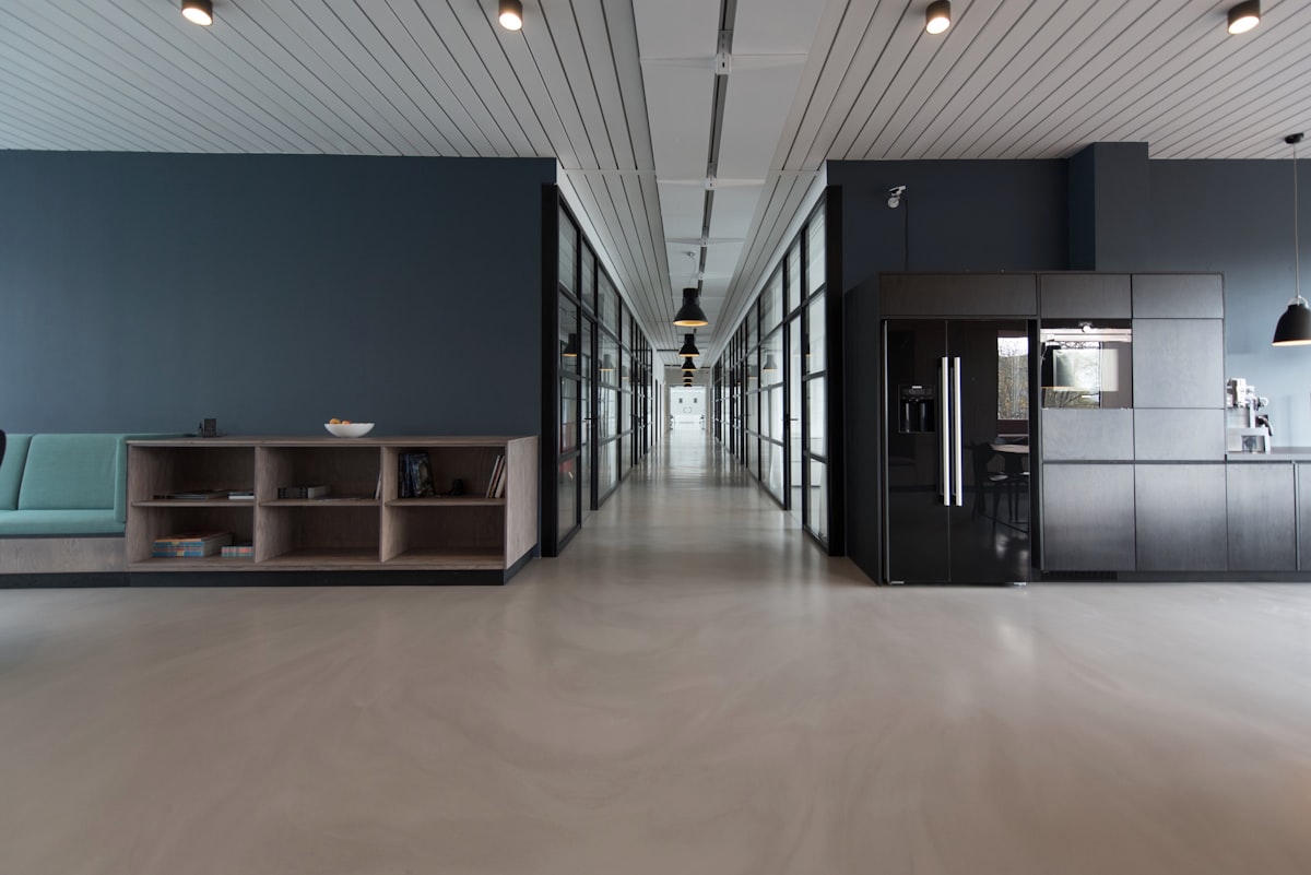 Modern enterprise office interior